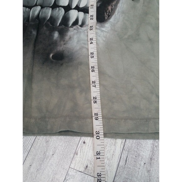 Men's The Mountain Big Skull Face Graphic Short Sleeve T-Shirt Large L - Picture 6 of 6